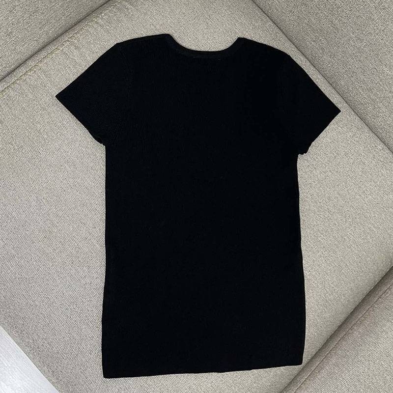 定番シャネル トップス ロゴTシャツ コピー shw66466